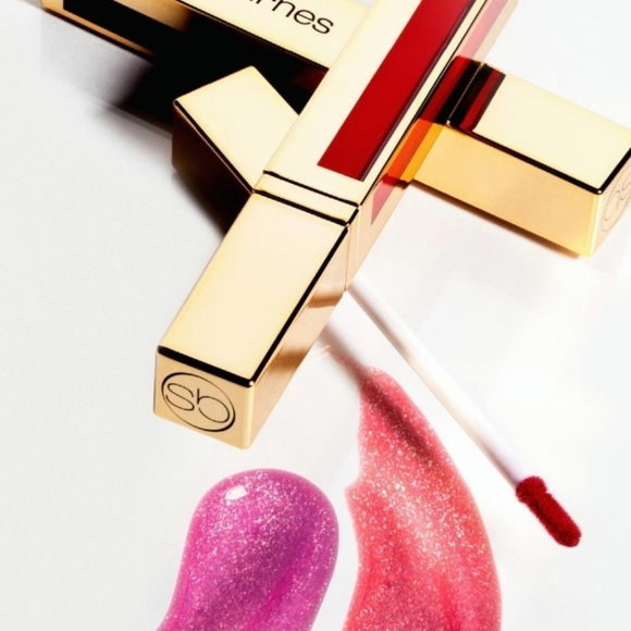 Scott Barnes Flossy Glossy Liquid Lipstick: Haute Mess (Red), NIB - Picture 4 of 6